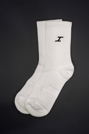 COTTON SPORT SOCKS - Chalk