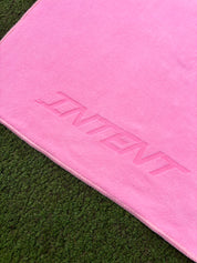 INTENT PLUSH MICROFIBRE SWEAT TOWEL - Peony