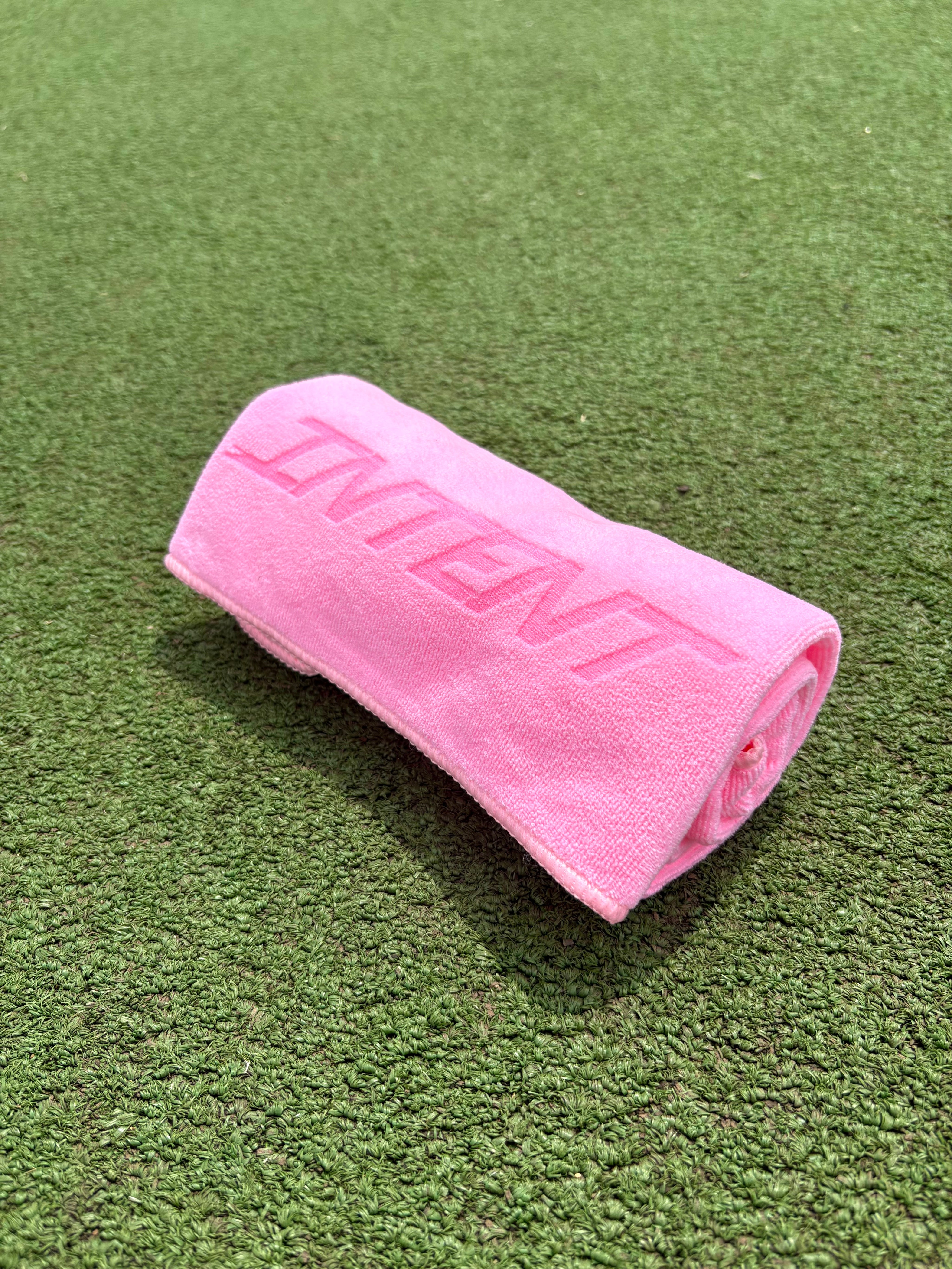 INTENT PLUSH MICROFIBRE SWEAT TOWEL - Peony