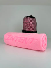 INTENT PLUSH MICROFIBRE SWEAT TOWEL - Peony