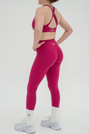 ASCEND INVISIBLE SCRUNCH LEGGINGS - Ruby Pink