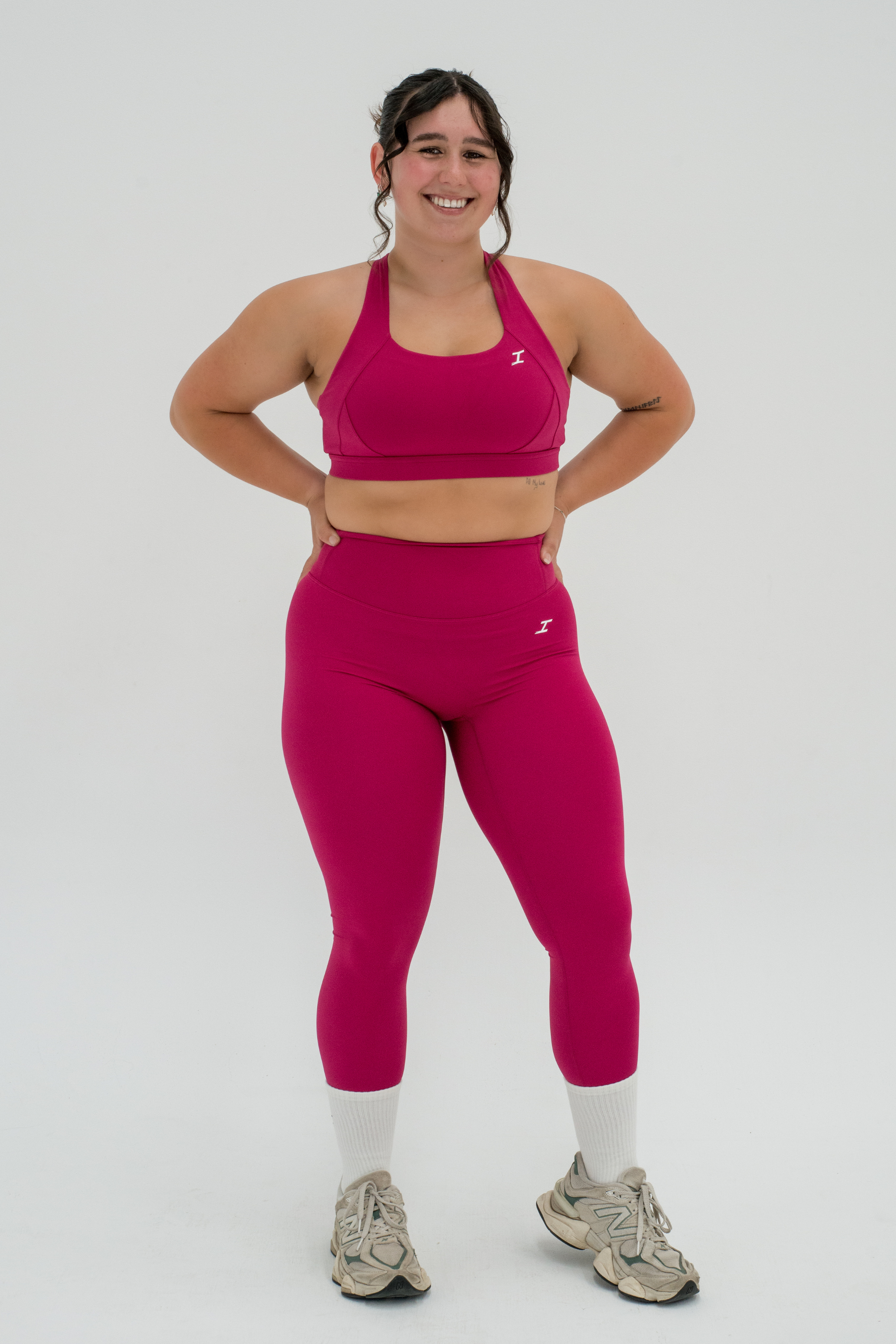 ASCEND INVISIBLE SCRUNCH LEGGINGS - Ruby Pink
