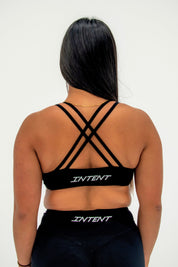 ASCEND STRAPPY BRALETTE - Carbon