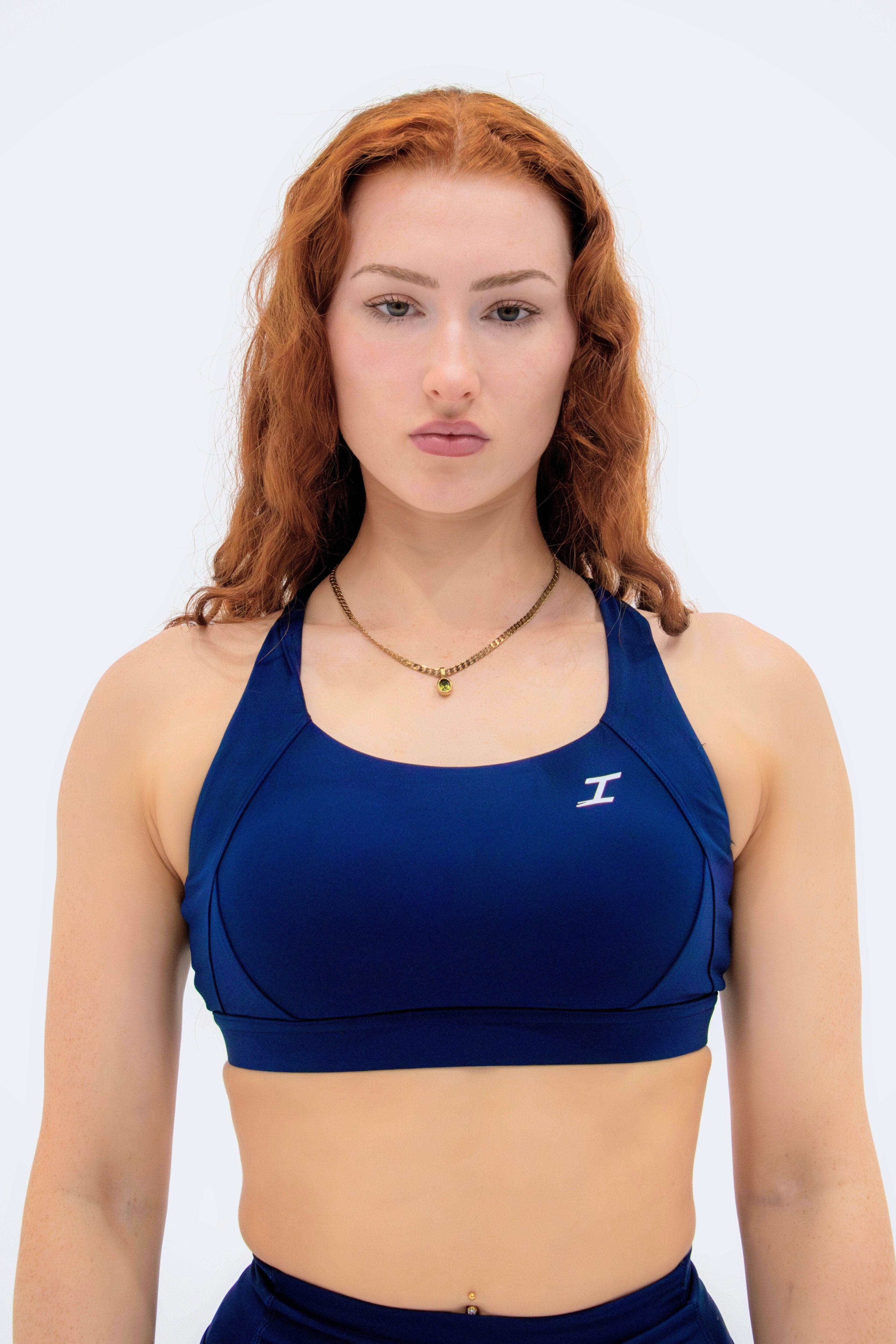 ASCEND CROSSBACK SPORTS BRA - Midnight Blue