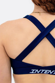 ASCEND CROSSBACK SPORTS BRA - Midnight Blue