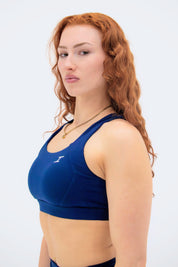 ASCEND CROSSBACK SPORTS BRA - Midnight Blue
