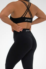ASCEND INVISIBLE SCRUNCH LEGGINGS - Carbon