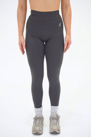 ASCEND INVISIBLE SCRUNCH LEGGINGS - Iron Grey