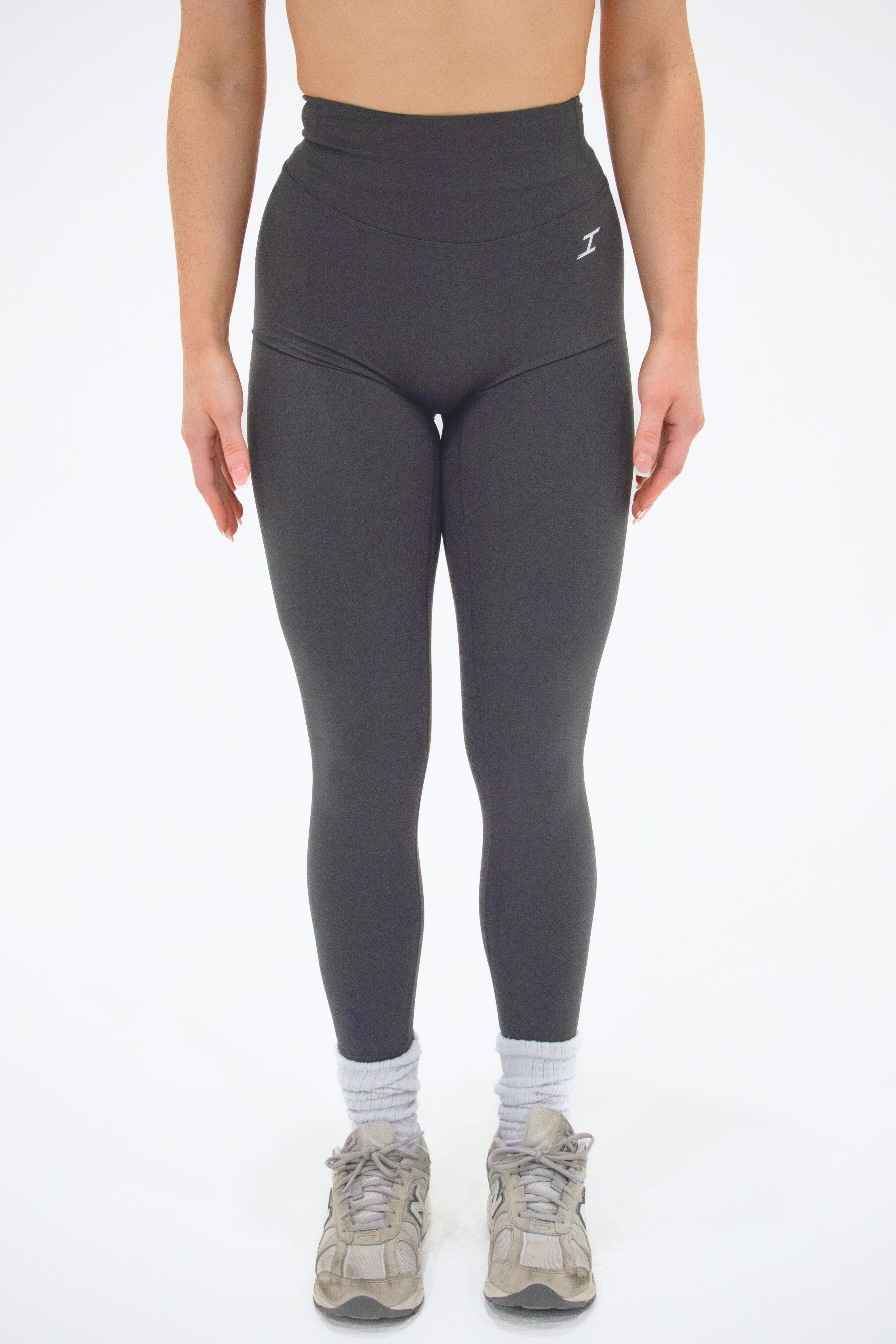 ASCEND INVISIBLE SCRUNCH LEGGINGS - Iron Grey