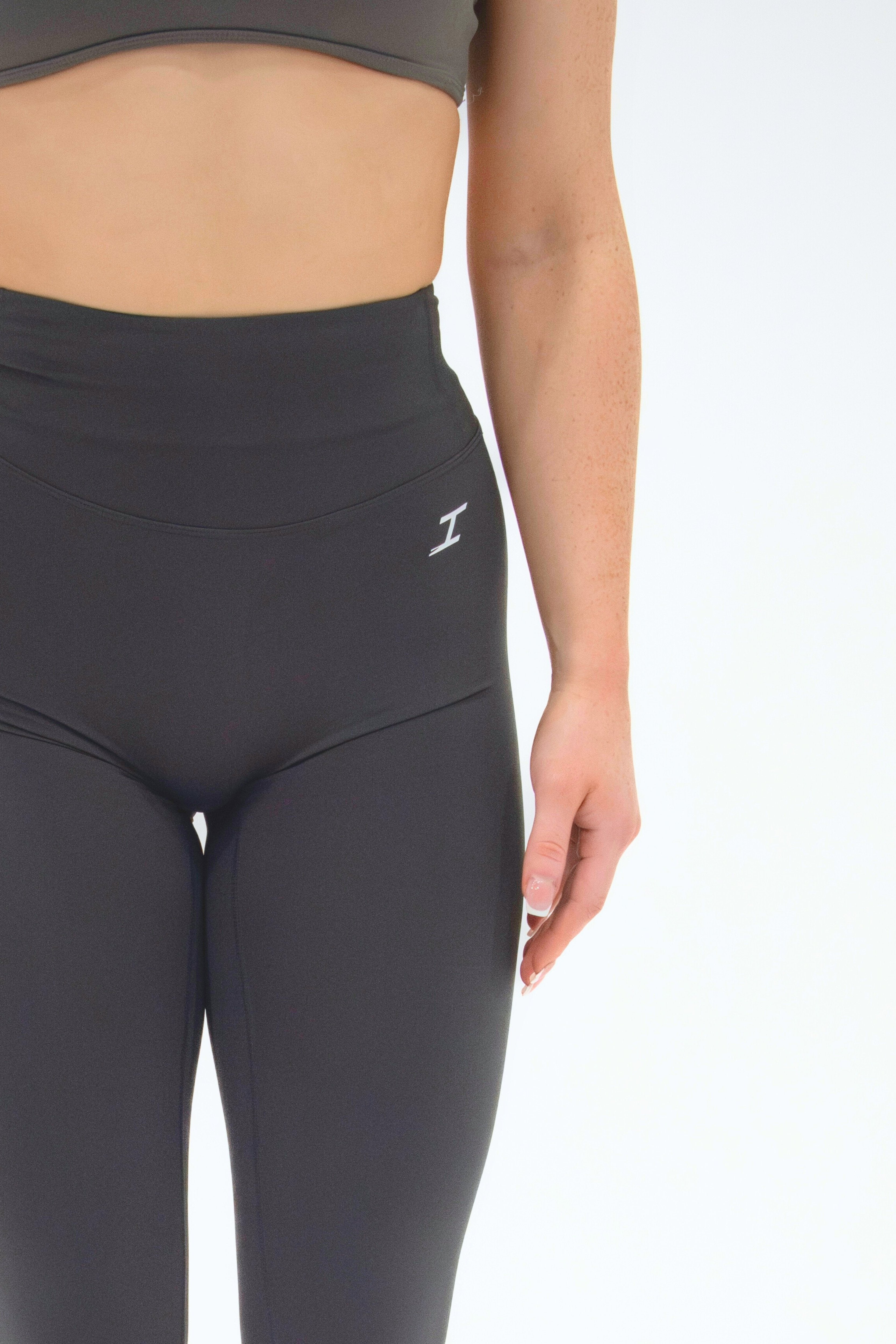 ASCEND INVISIBLE SCRUNCH LEGGINGS - Iron Grey