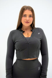 ASCEND MID-LENGTH CONTOUR JACKET - Iron Grey