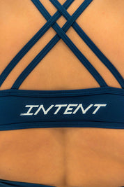 ASCEND STRAPPY BRALETTE - Midnight Blue