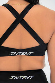ASCEND CROSSBACK SPORTS BRA - Carbon