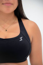 ASCEND CROSSBACK SPORTS BRA - Carbon