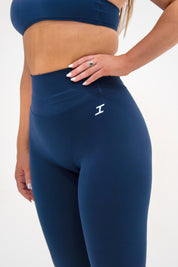 ASCEND INVISIBLE SCRUNCH LEGGINGS - Midnight Blue