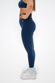ASCEND INVISIBLE SCRUNCH LEGGINGS - Midnight Blue