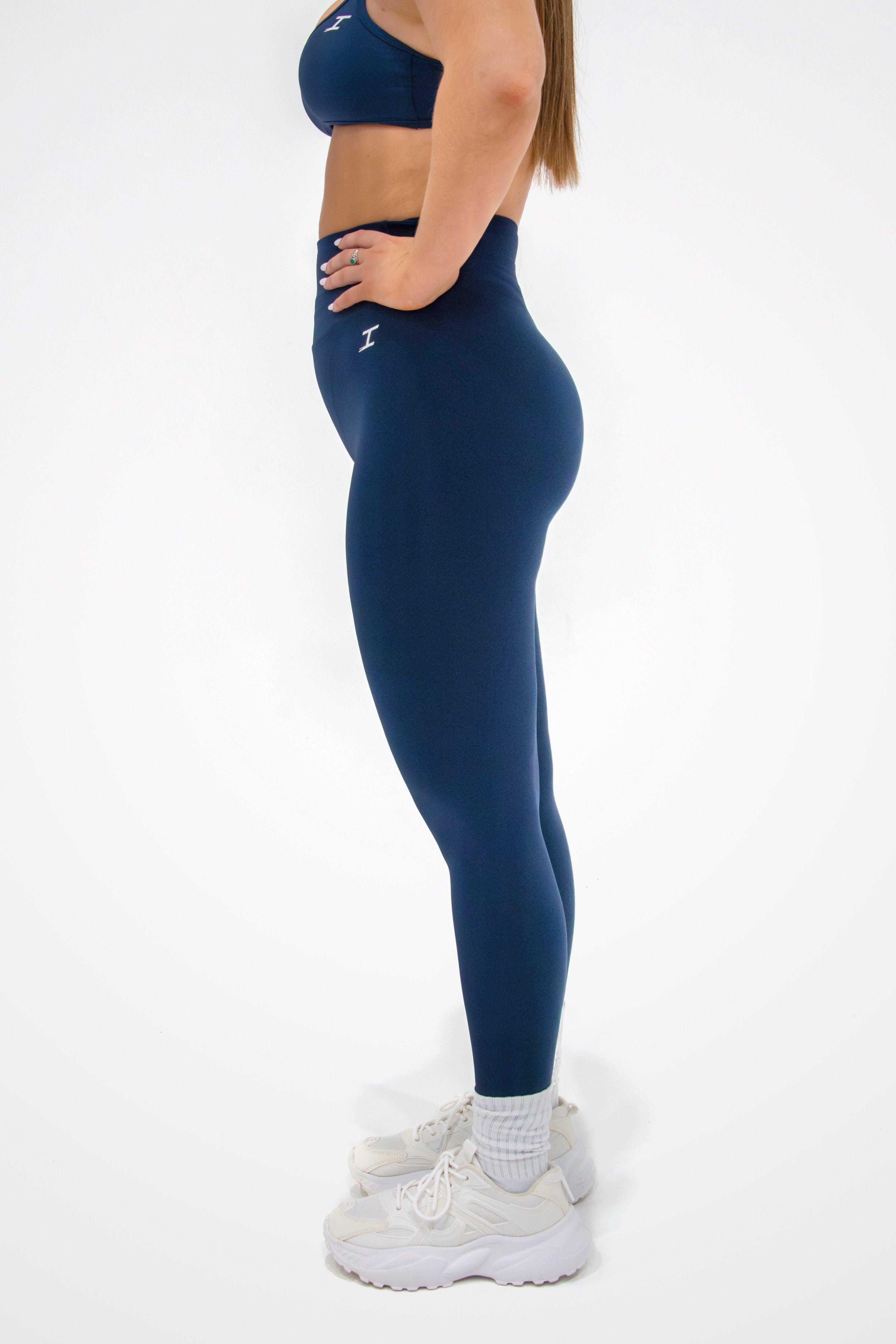 ASCEND INVISIBLE SCRUNCH LEGGINGS - Midnight Blue
